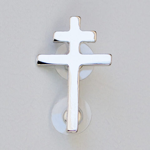 Broche Santo Cruzeiro cromado