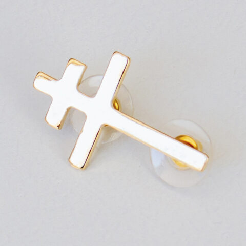 Broche Santo Cruzeiro - Dourado - Imagem 2